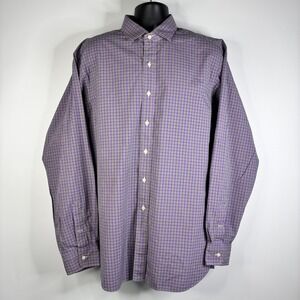 Polo By Ralph Lauren Estate Classic Fit Dress Shirt Men's Size 18 XXL Multicolor